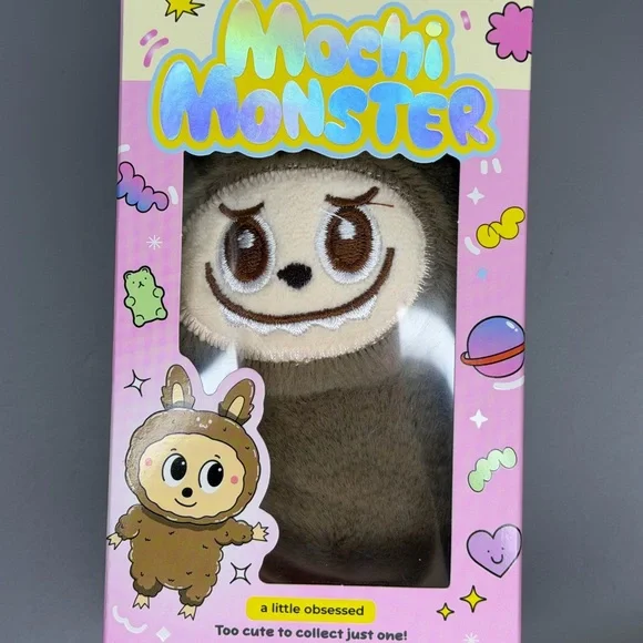 NWT Plush Monster Charm with Quirky Design - Picture 6 of 7